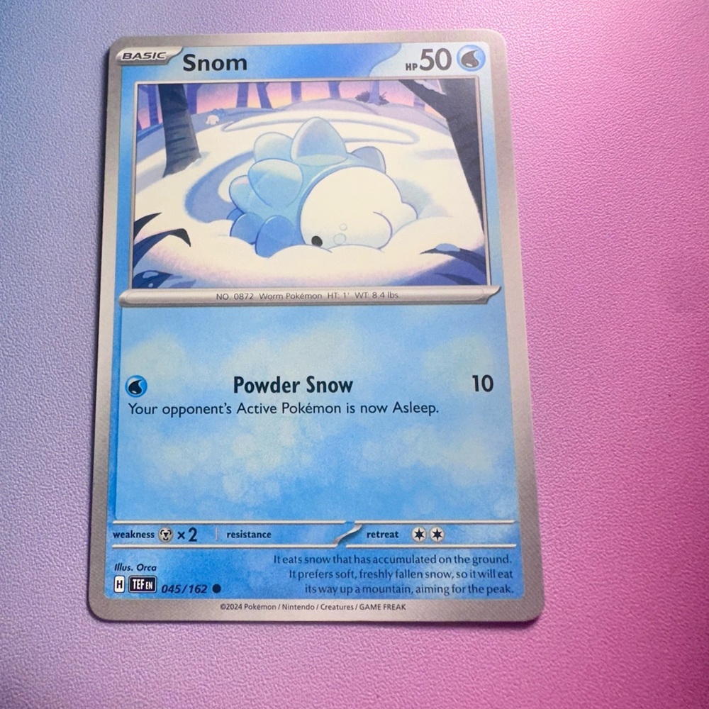 snom - 045/162 (common) — pokemon: temporal forces